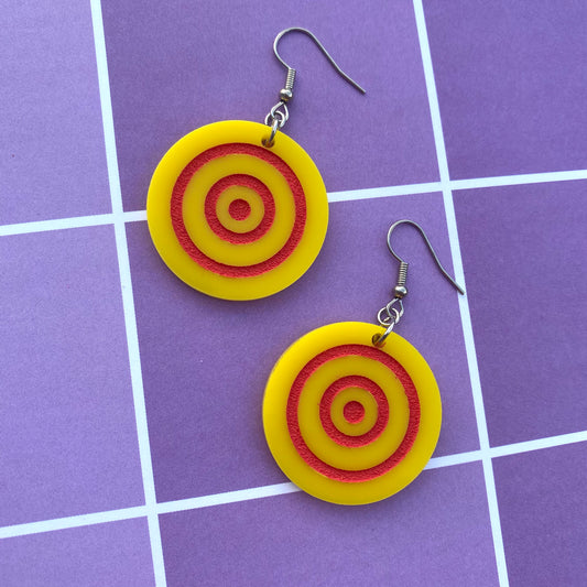 Makima Eyes Chainsaw Man Inspired Acrylic Earrings