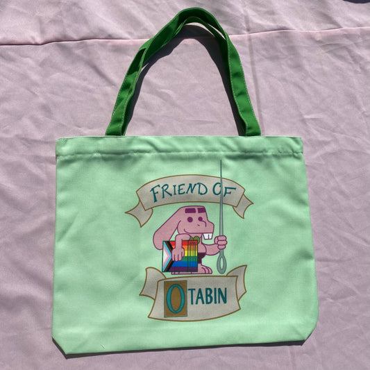 Friend of Otabin Zipper Tote Bag