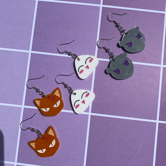 Fruits Basket OT3 Acrylic Earrings