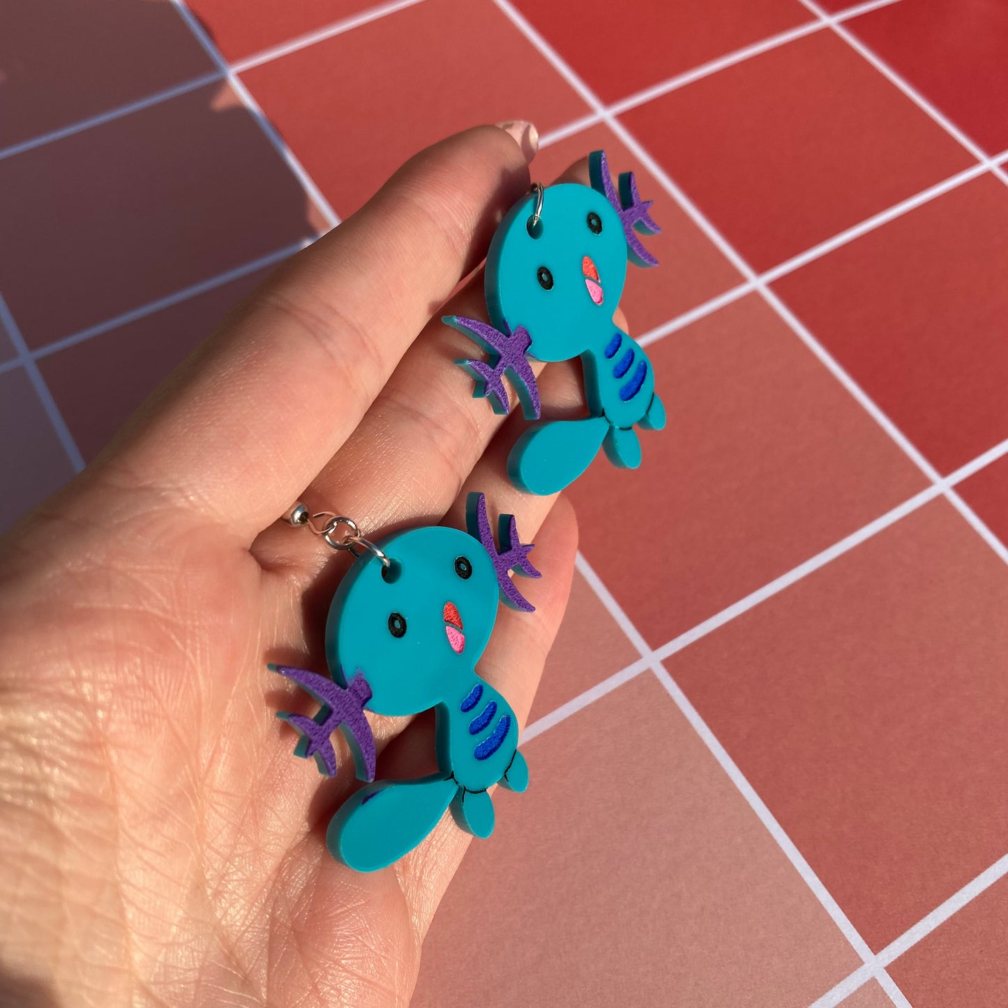 Wooper Acrylic Earrings