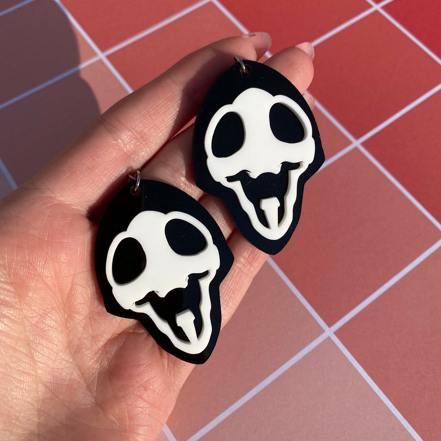 NGE Angel Zeruel Inspired Acrylic Earrings