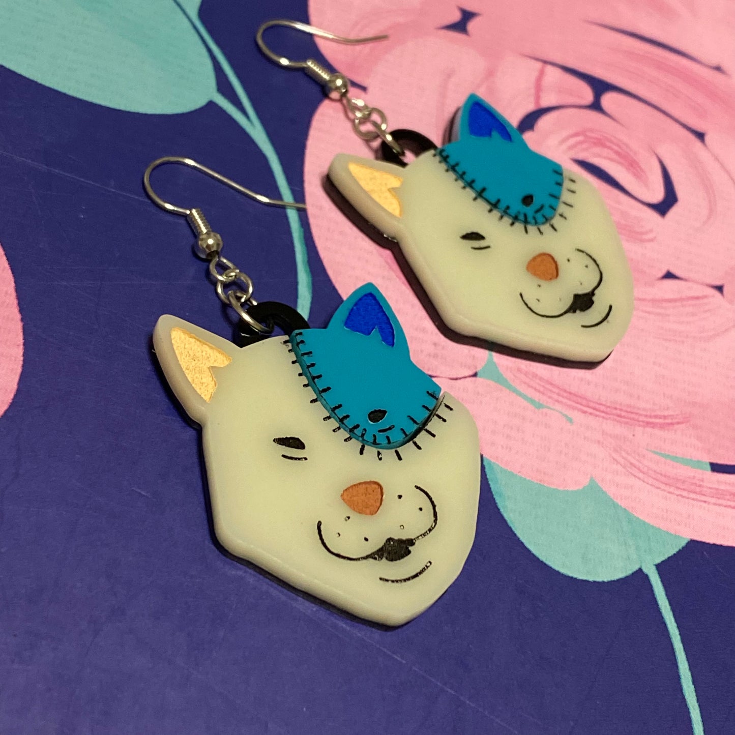 BECK Dog Acrylic Earrings